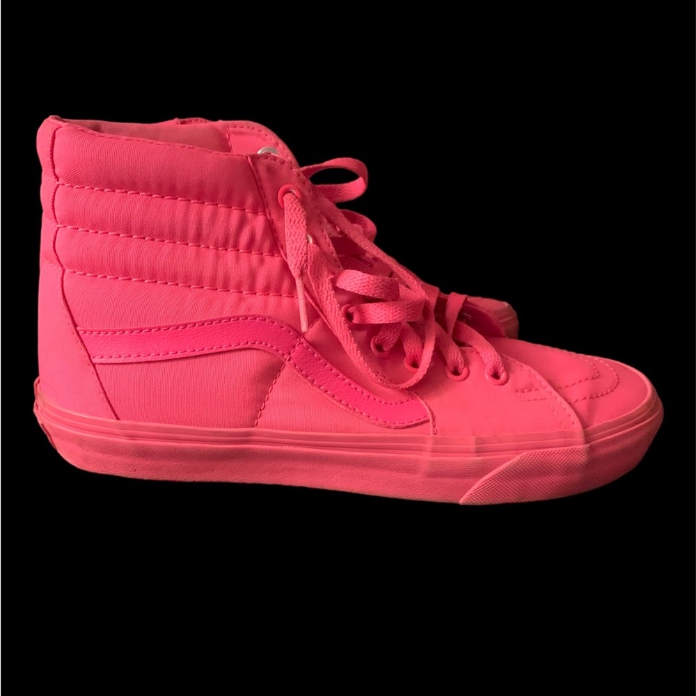 Hot Pink High Top Vans